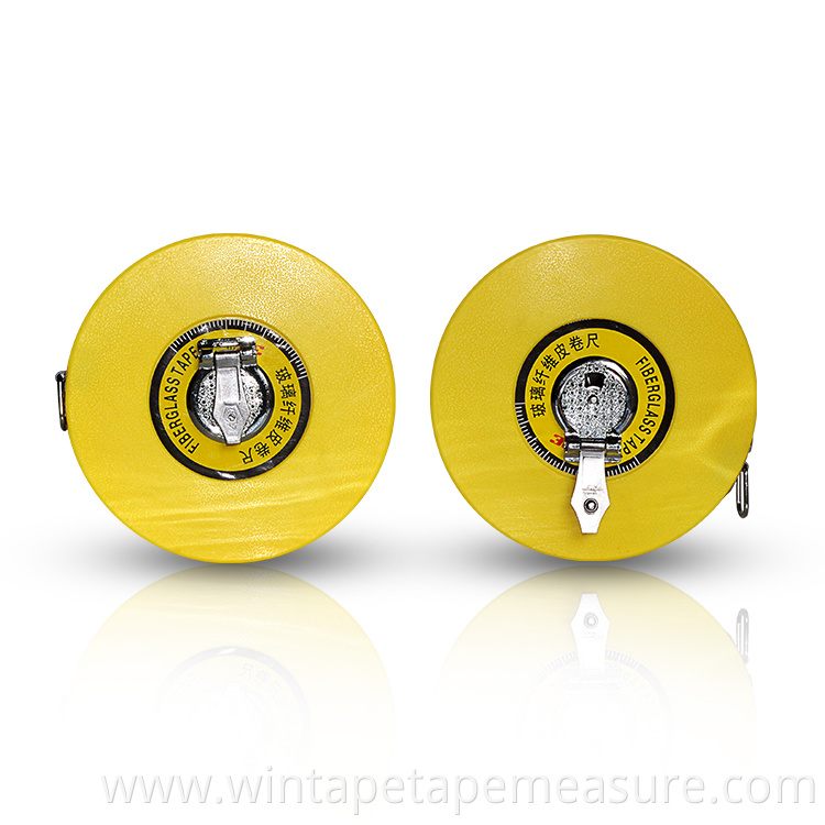 30m 50m Fiberglass Long Measure Tape,Building Construction Measuring Tape, Long Tape Measure